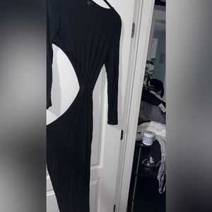 Cut out maxi dress
